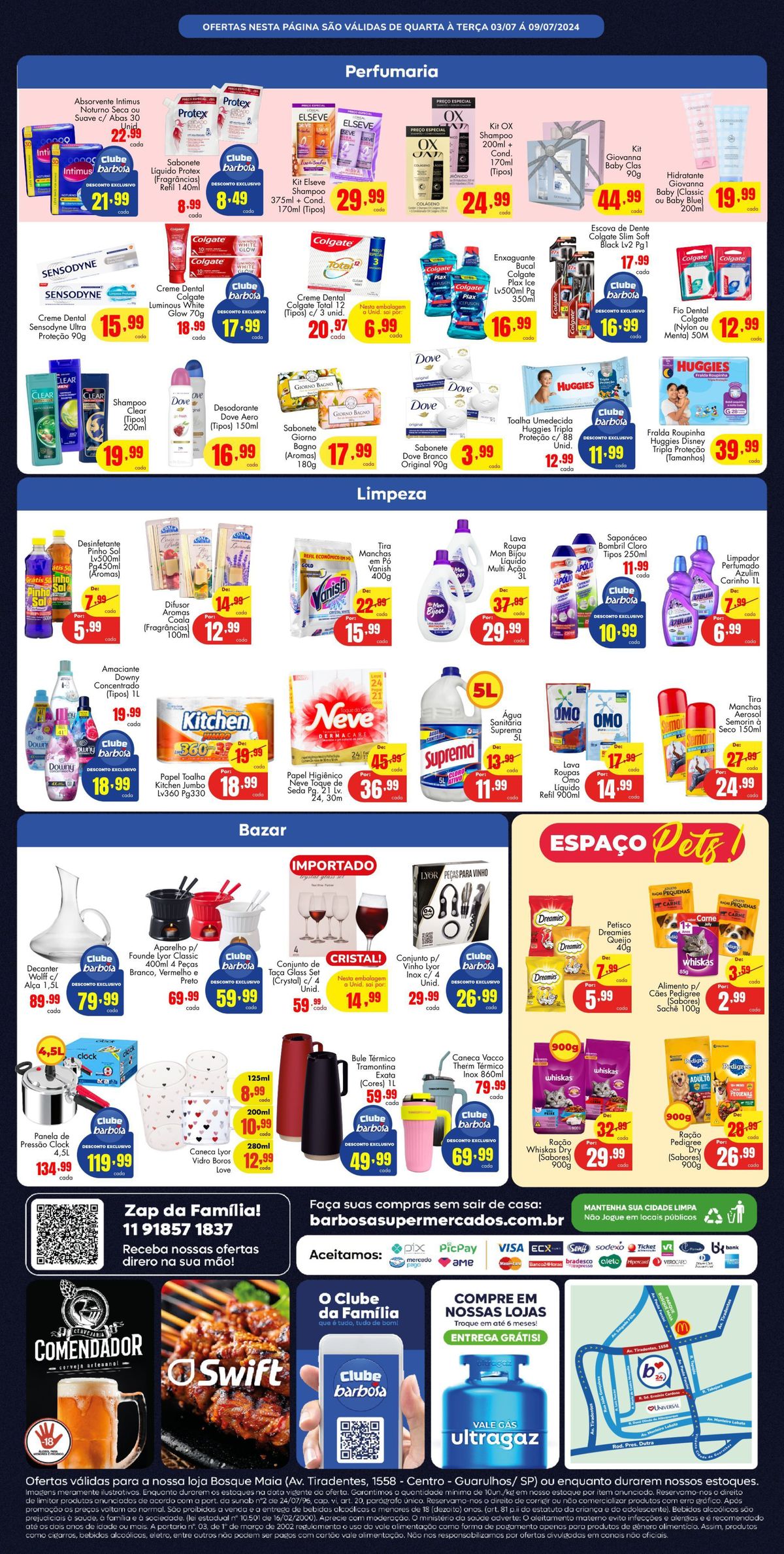 Ofertas de Supermercado válidas de 03/07 a 09/07