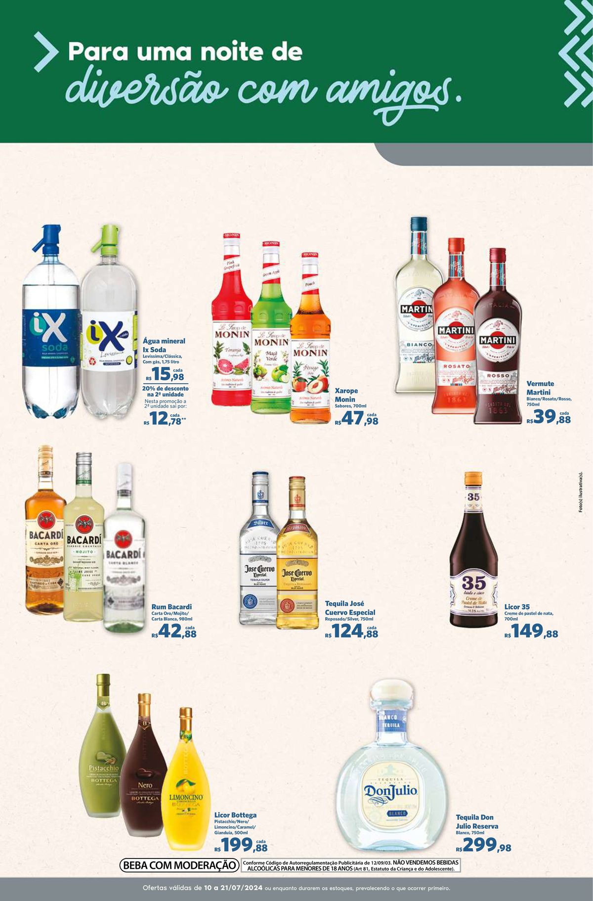 Promoção de bebidas alcoólicas