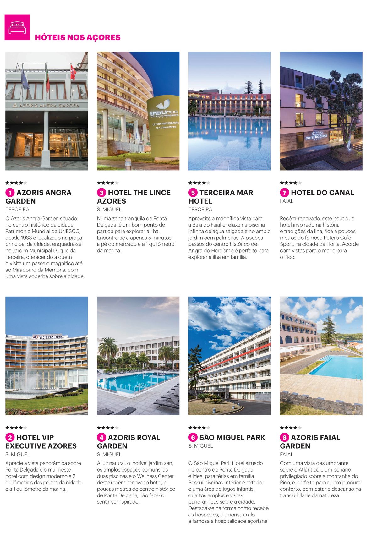 Hotéis nos Açores em promoção