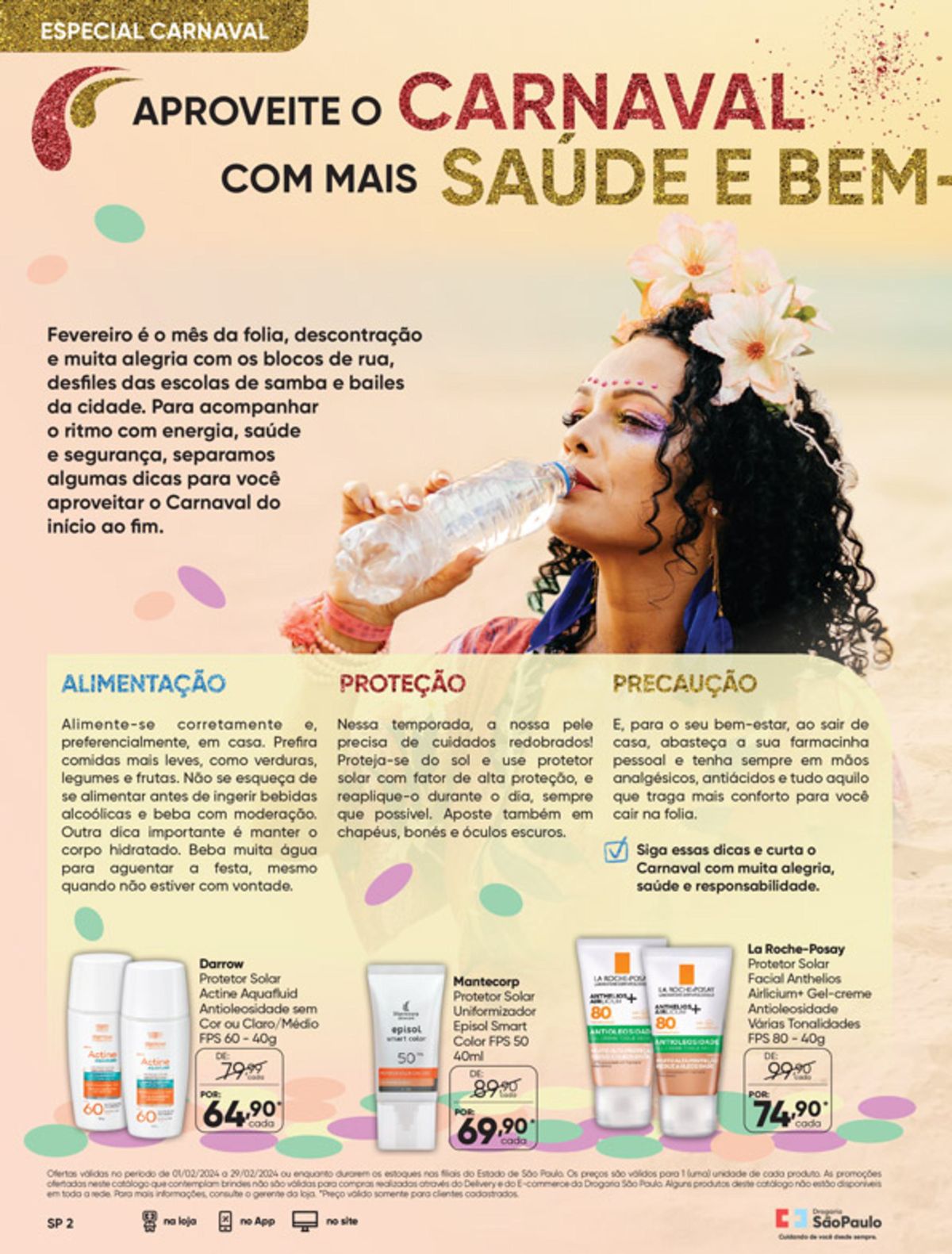 Aproveite o Carnaval com saúde e bem-estar