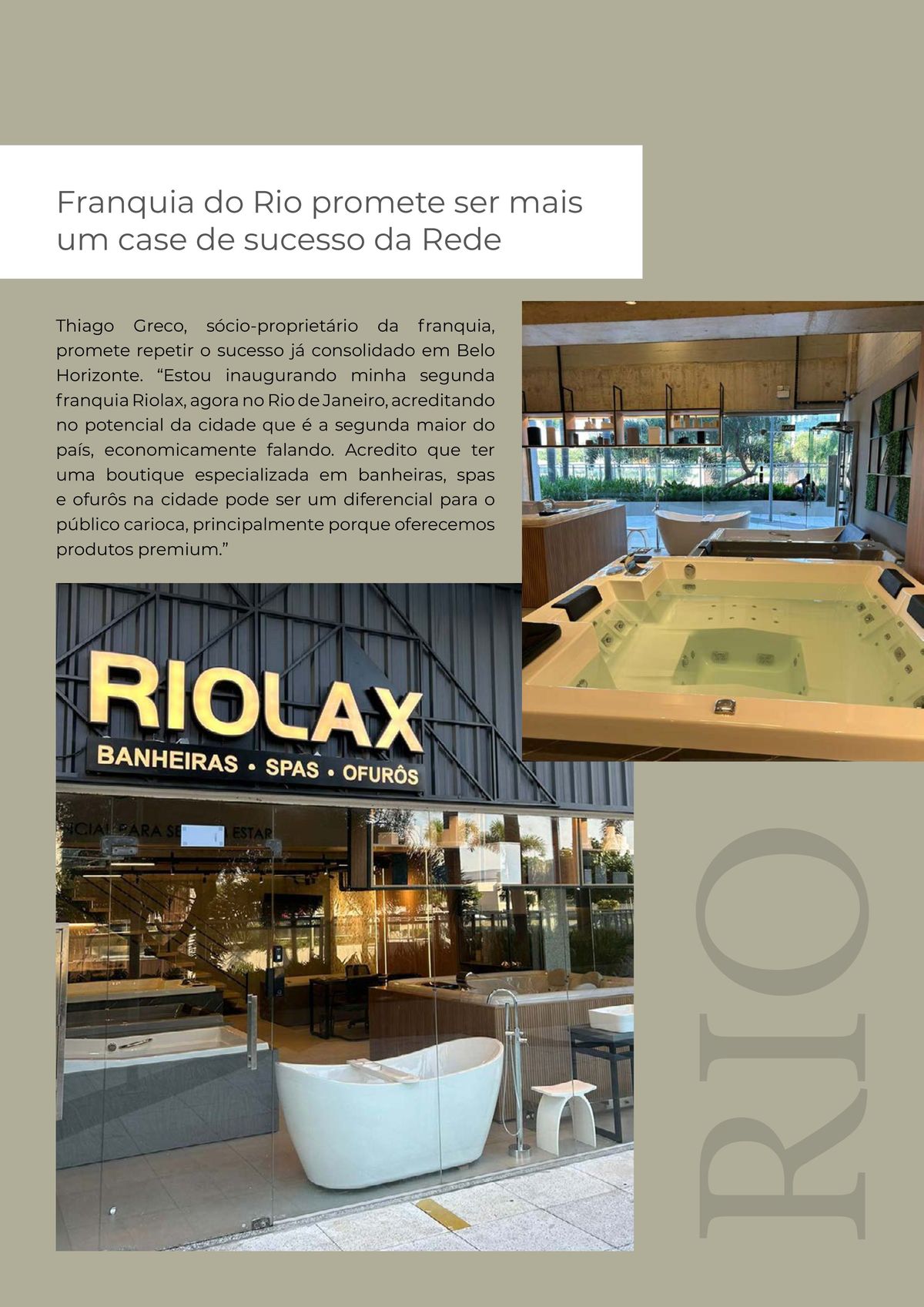 Promoção em banheiras, spas e ofurôs