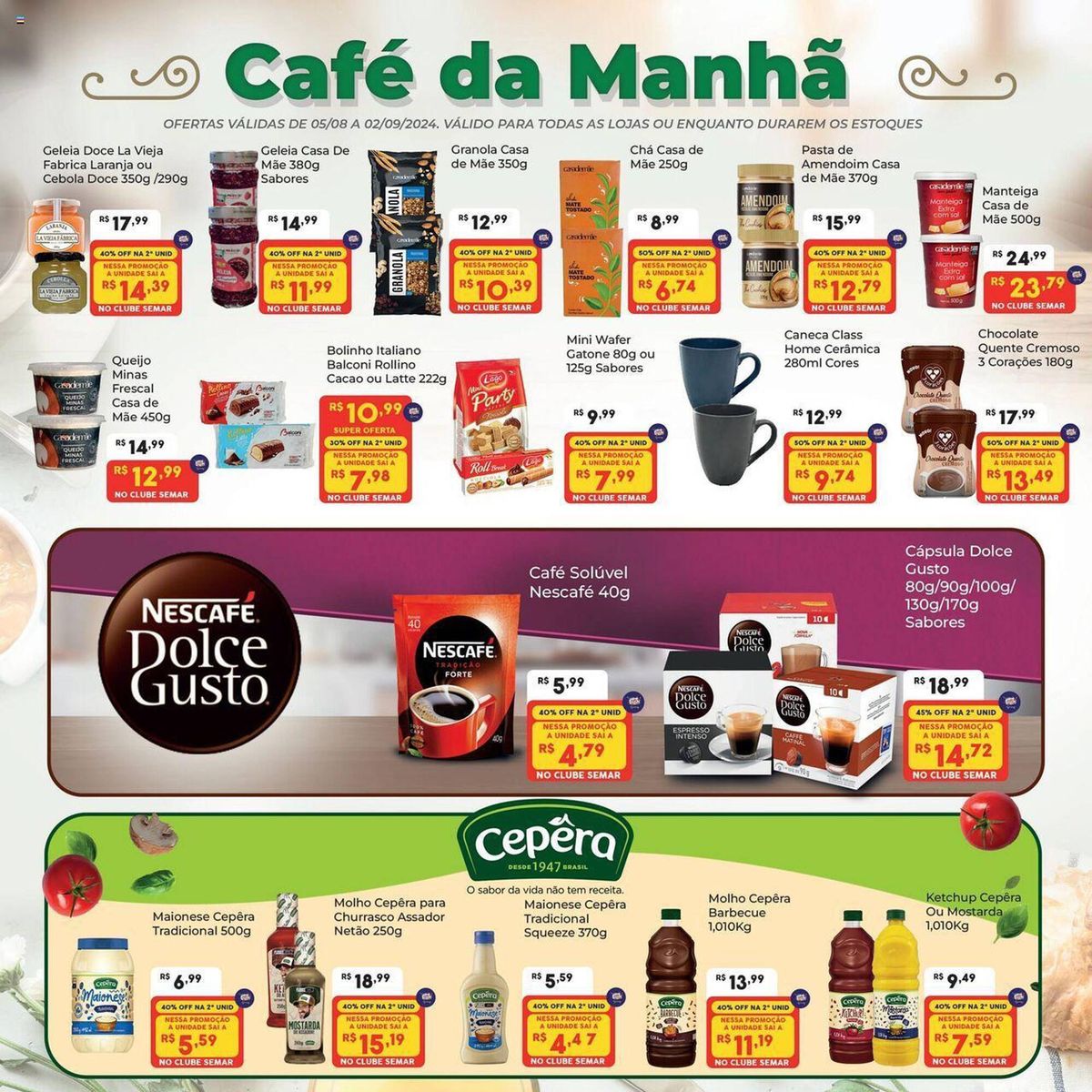 Promoção Café da Manhã