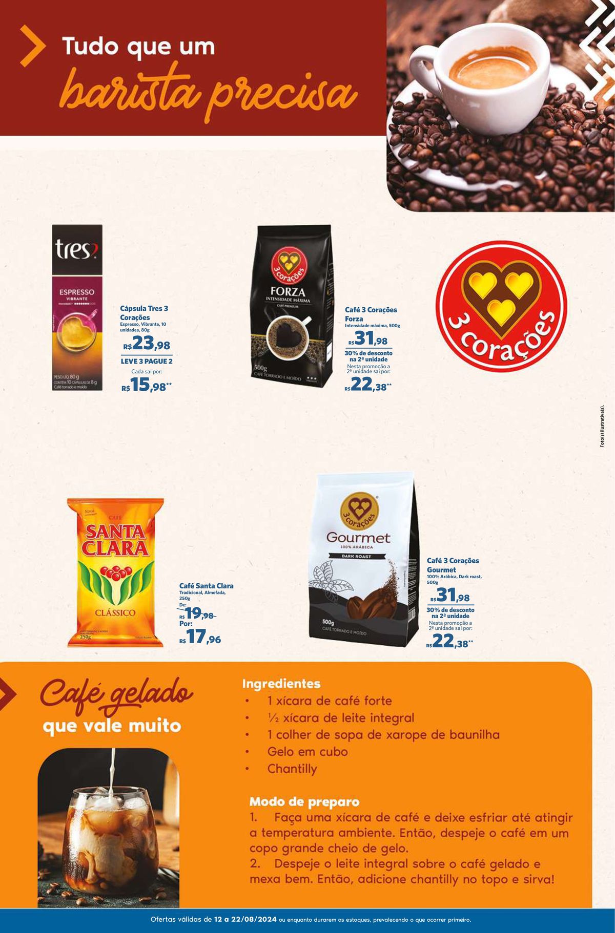 Promoção Café 3 Corações Forza no Sam's Club