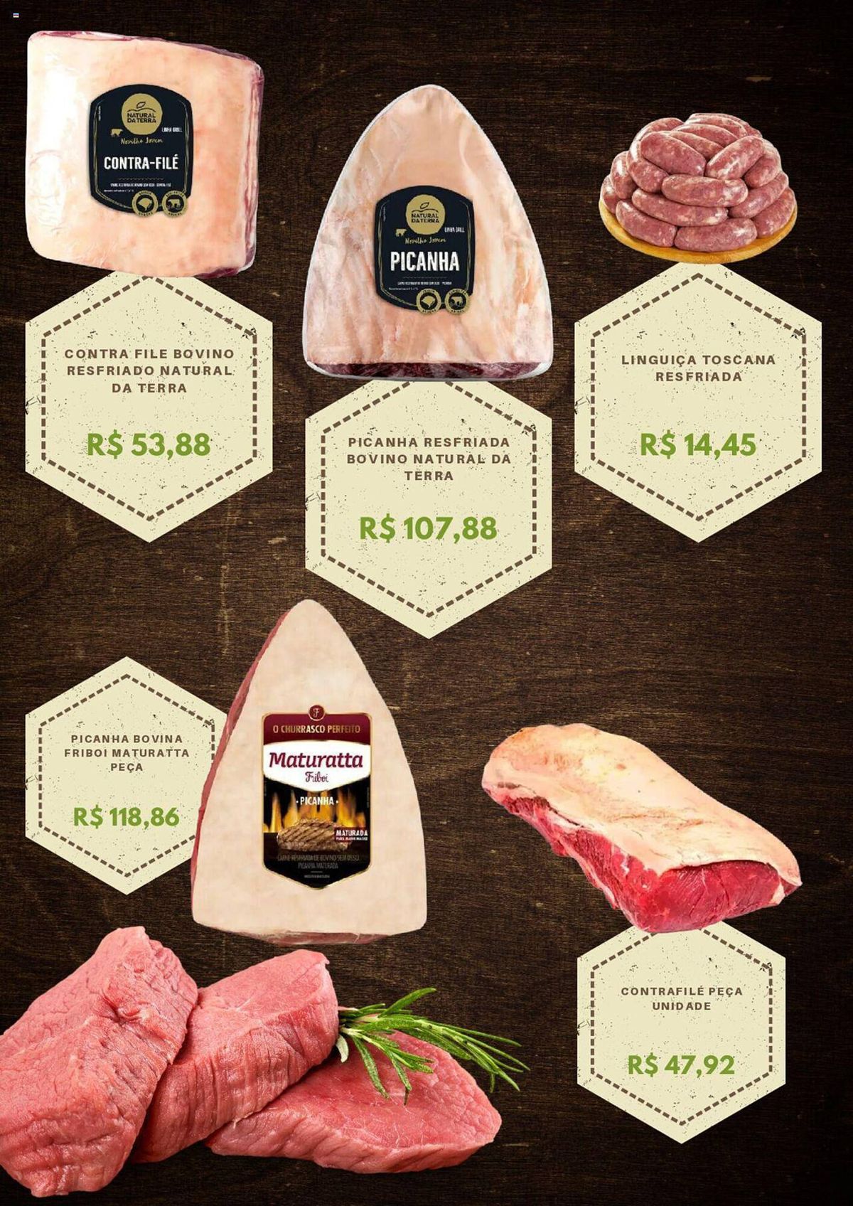 Ofertas de Carnes Naturais