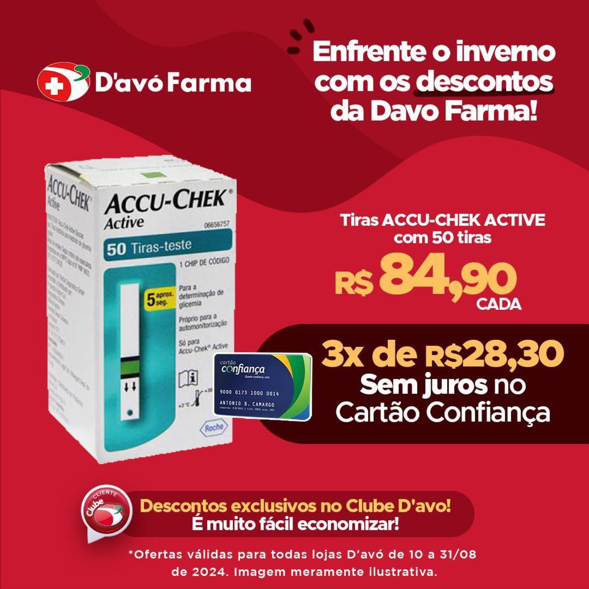 Descontos exclusivos no Clube D'avó!