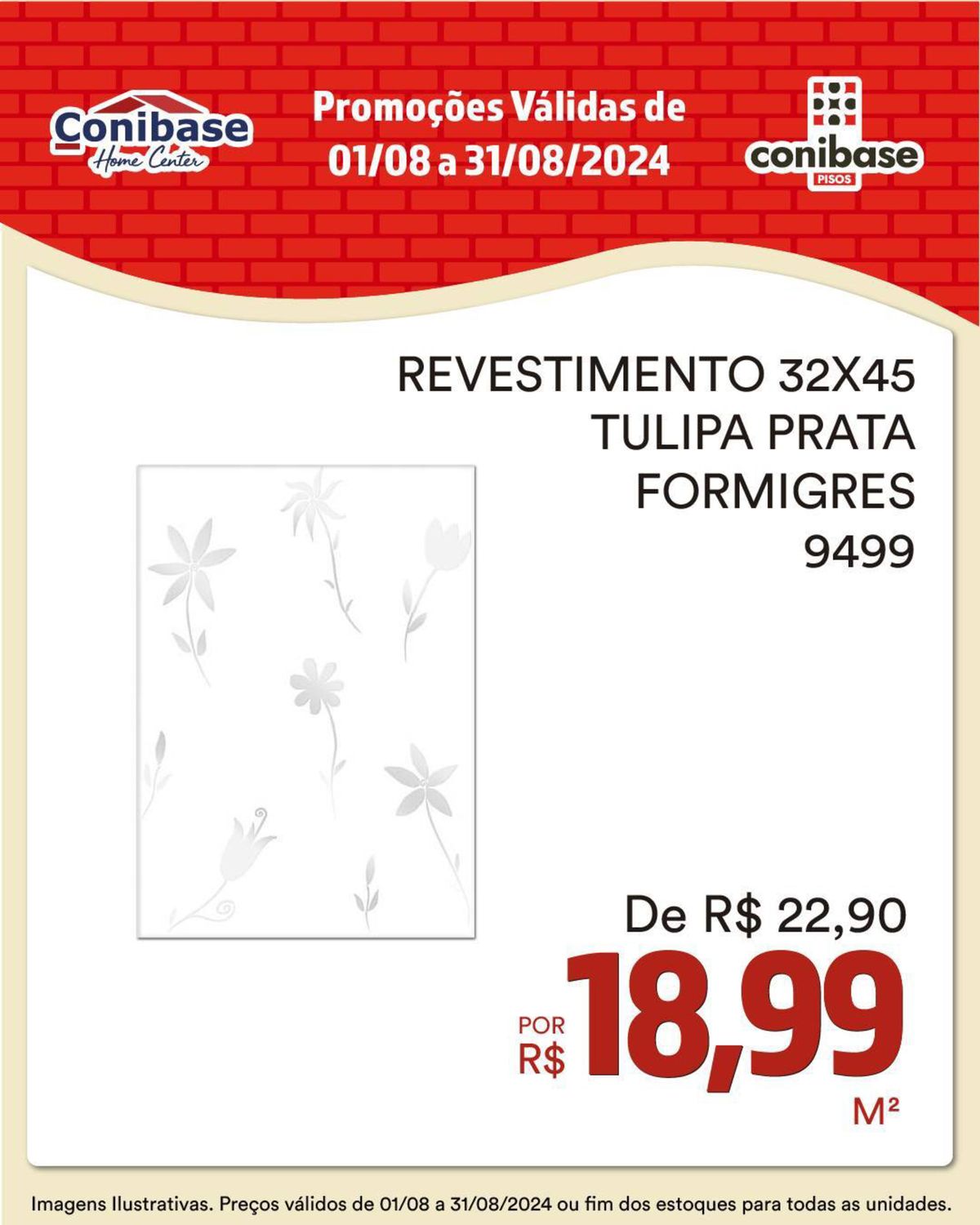 Ofertas imperdíveis em revestimentos e pias de cozinha!, Oferta Conibase, 31-08-2024, Conibase