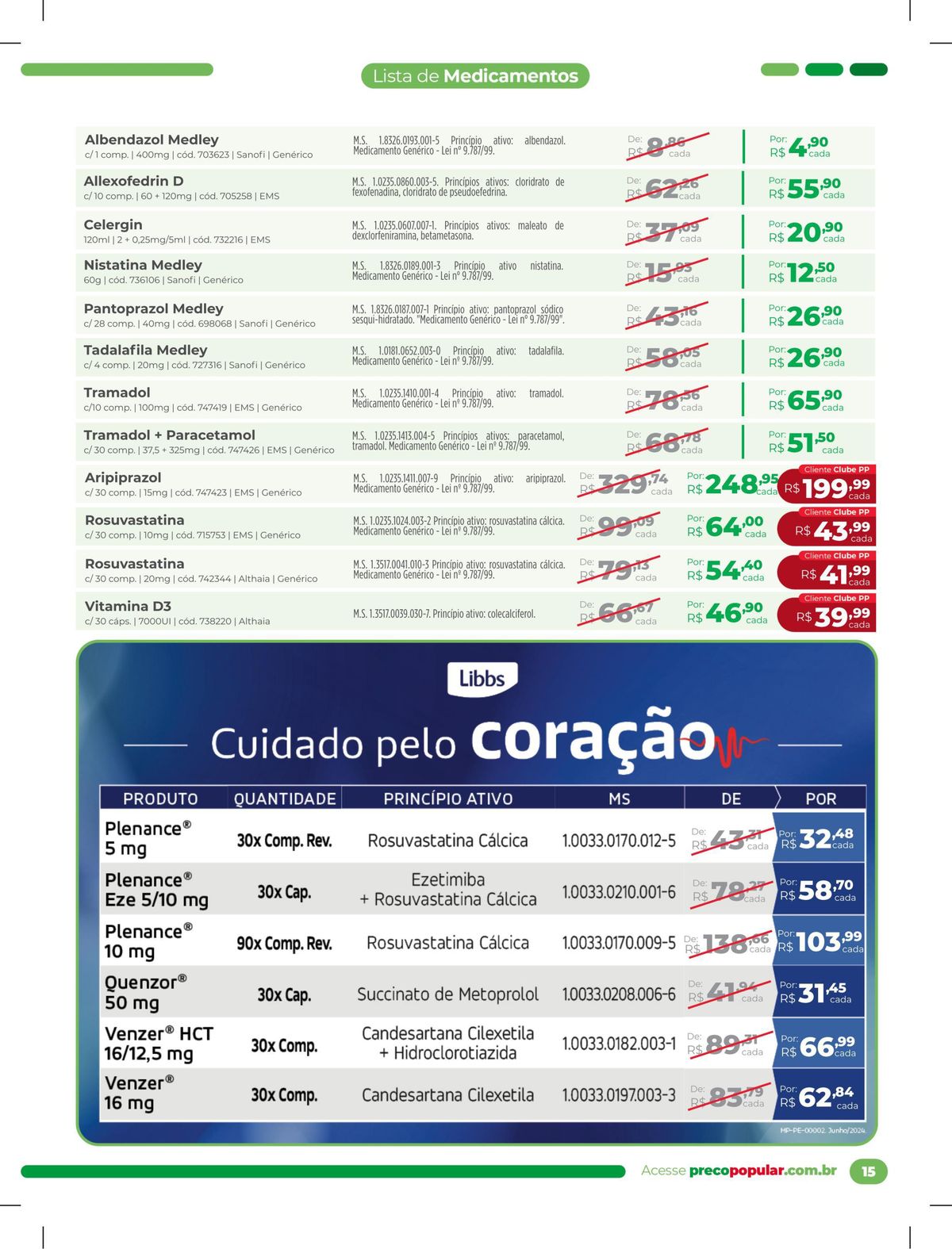 Descontos em Medicamentos Genéricos