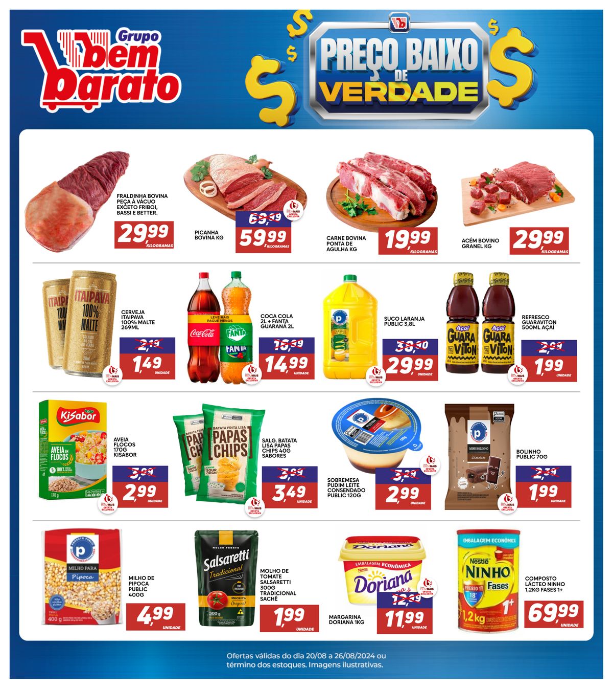 Ofertas de Carnes e Bebidas