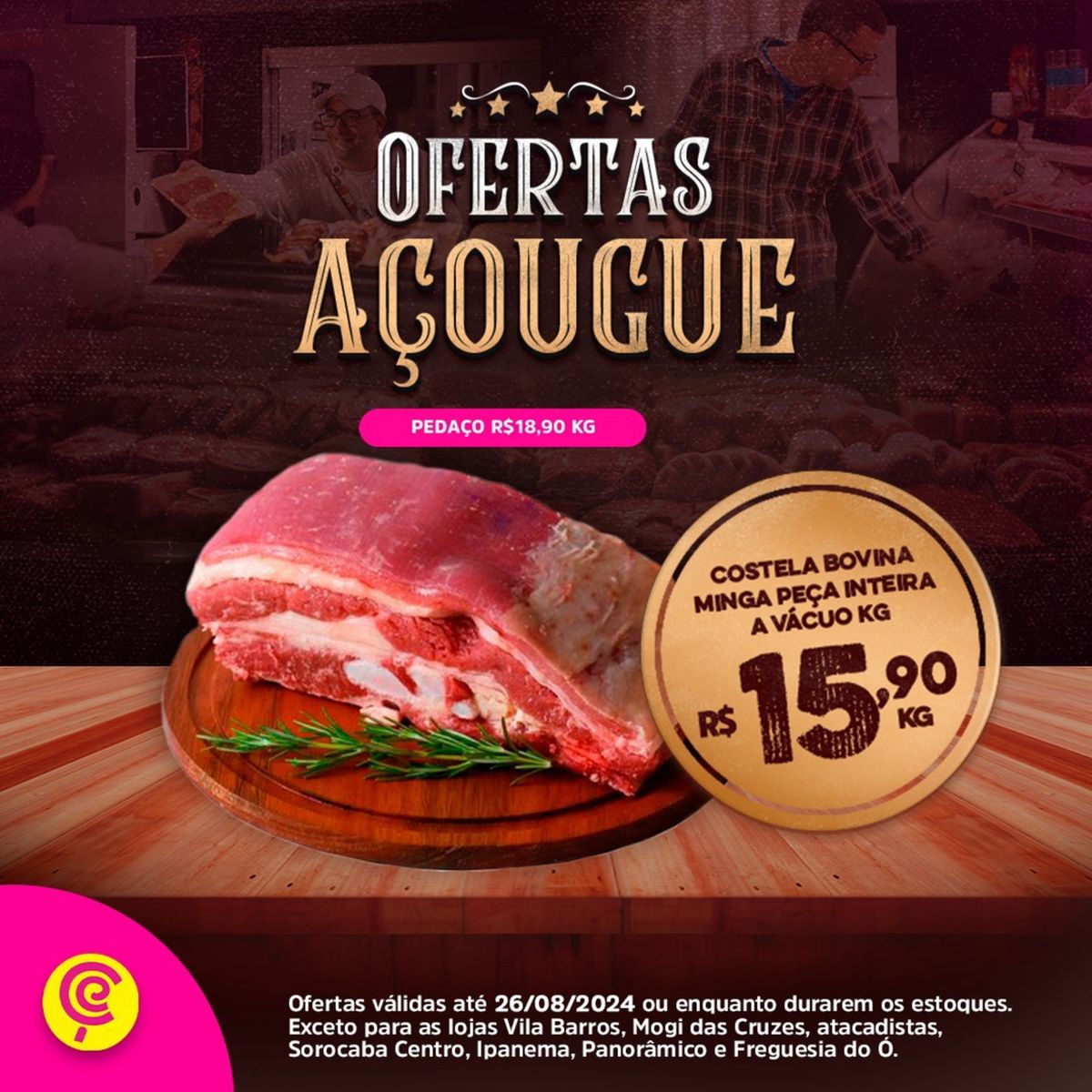 Promoção de produtos de limpeza e higiene pessoal