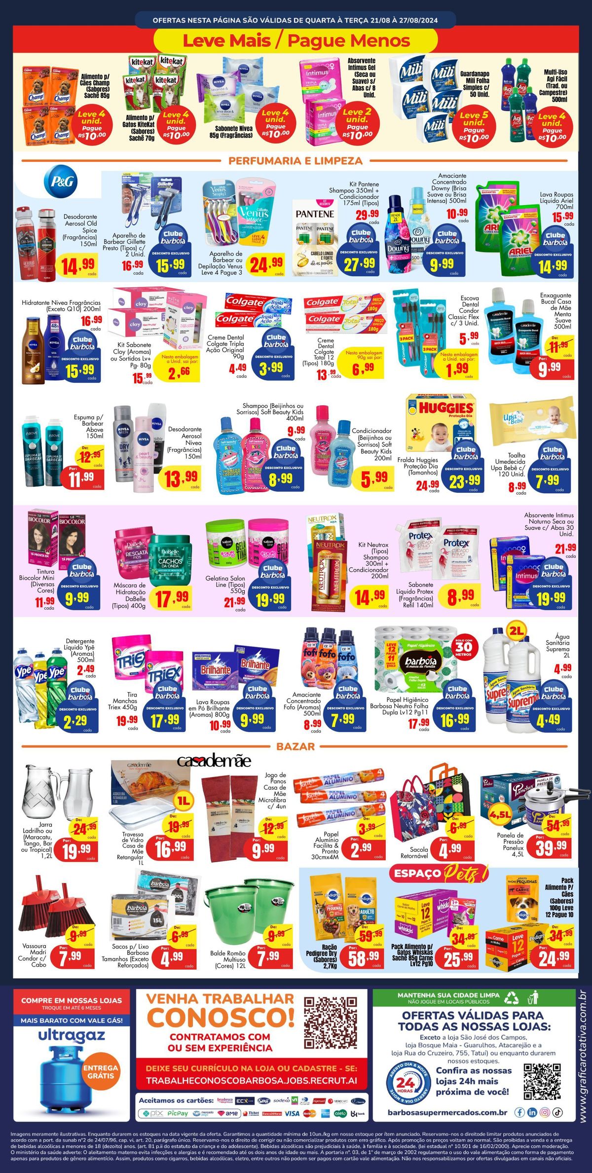 Ofertas em Produtos de Limpeza e Higiene Pessoal