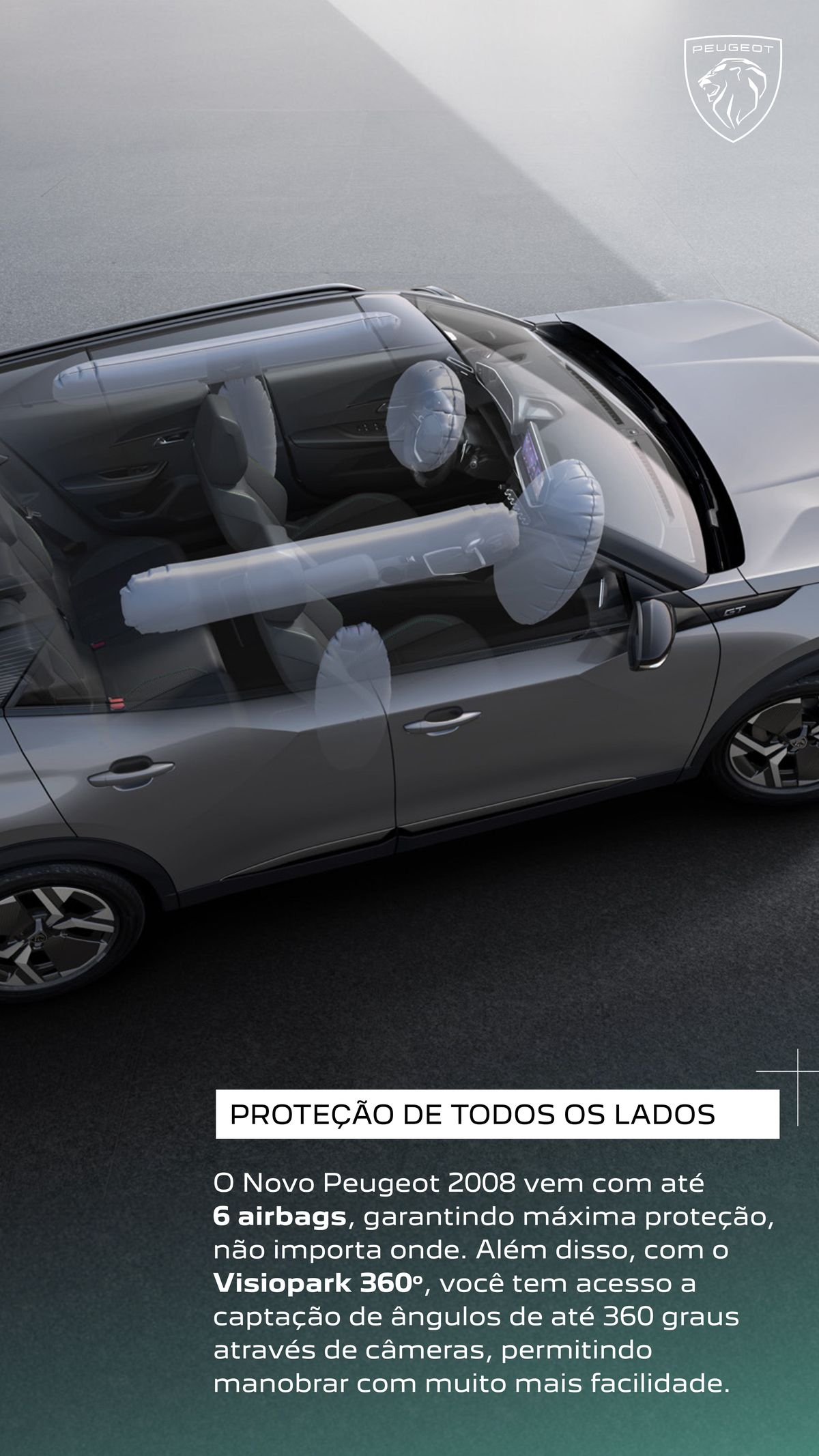 Máxima proteção com Novo Peugeot 2008