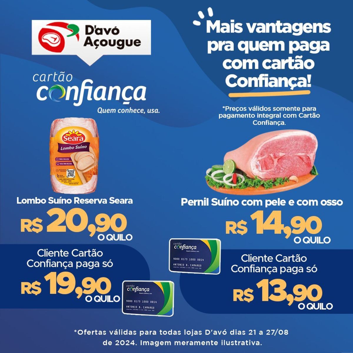 Ofertas especiais com Cartão Plena Confiança!