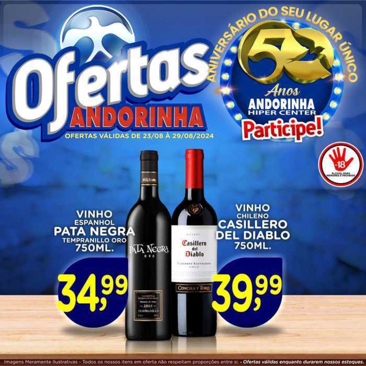 Vinho Casillero del Diablo 750ML em promoção