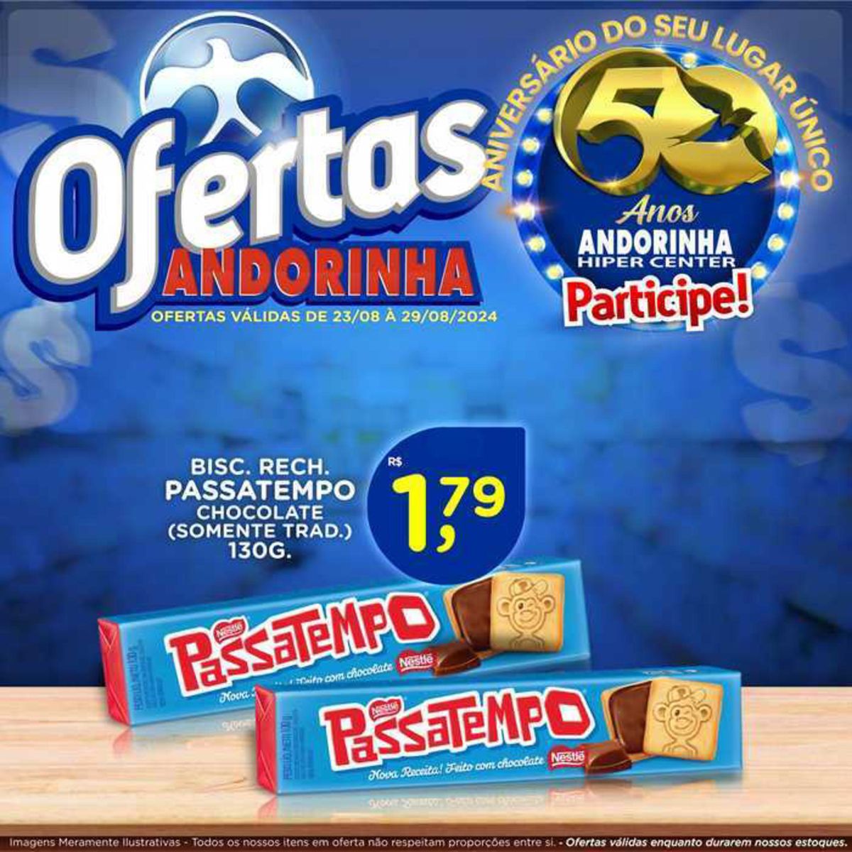 Promoção de chocolates variados