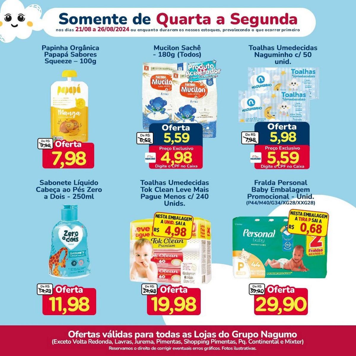 Promoção de Produtos de Higiene e Cuidados com o Bebê