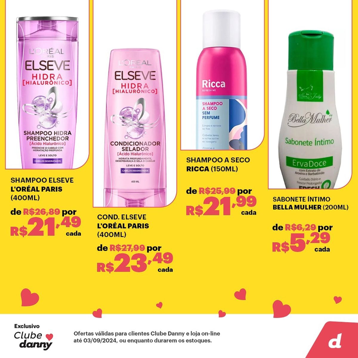 Promoção Shampoo e Condicionador Elseve