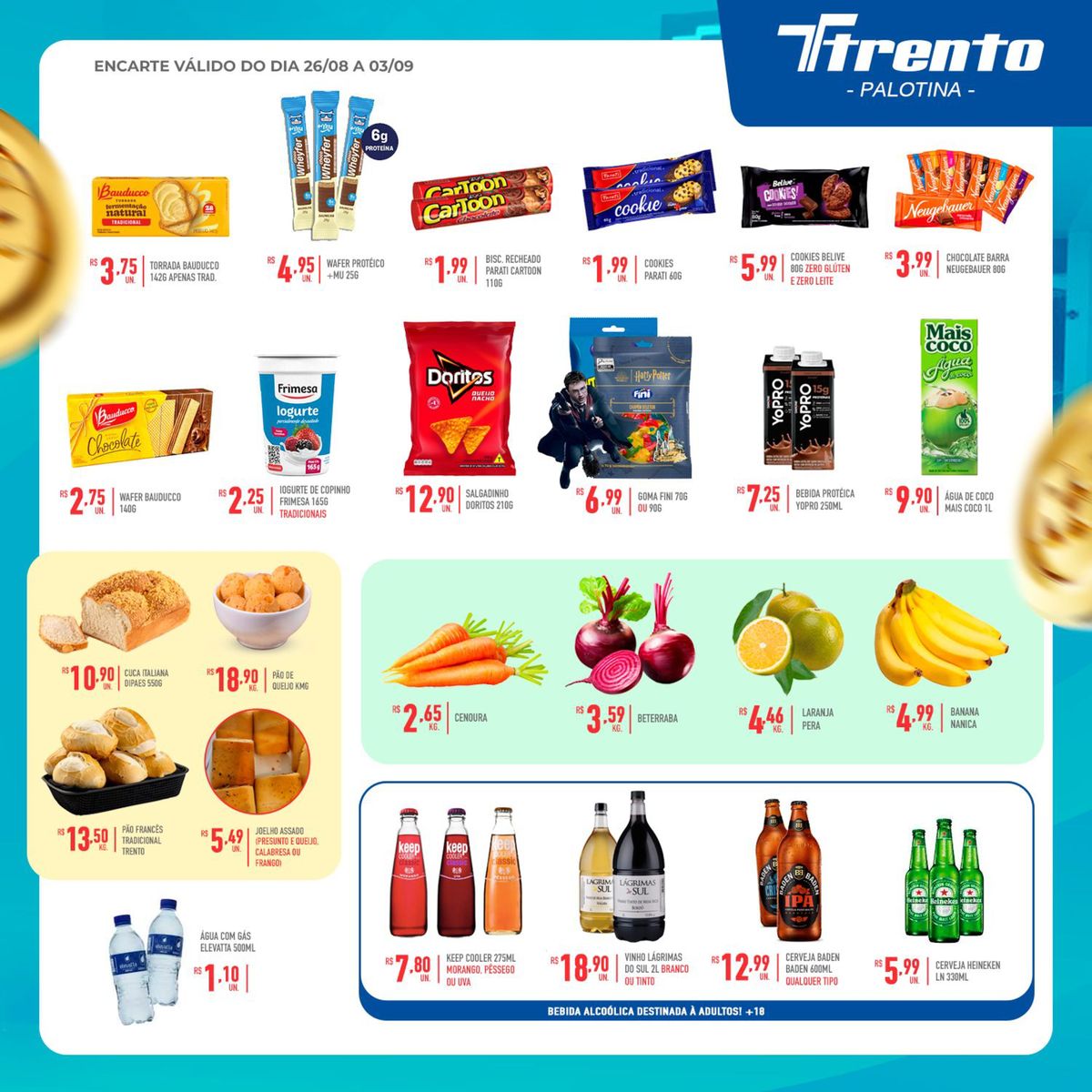 Ofertas em Supermercado Palotina de 26/08 a 03/09