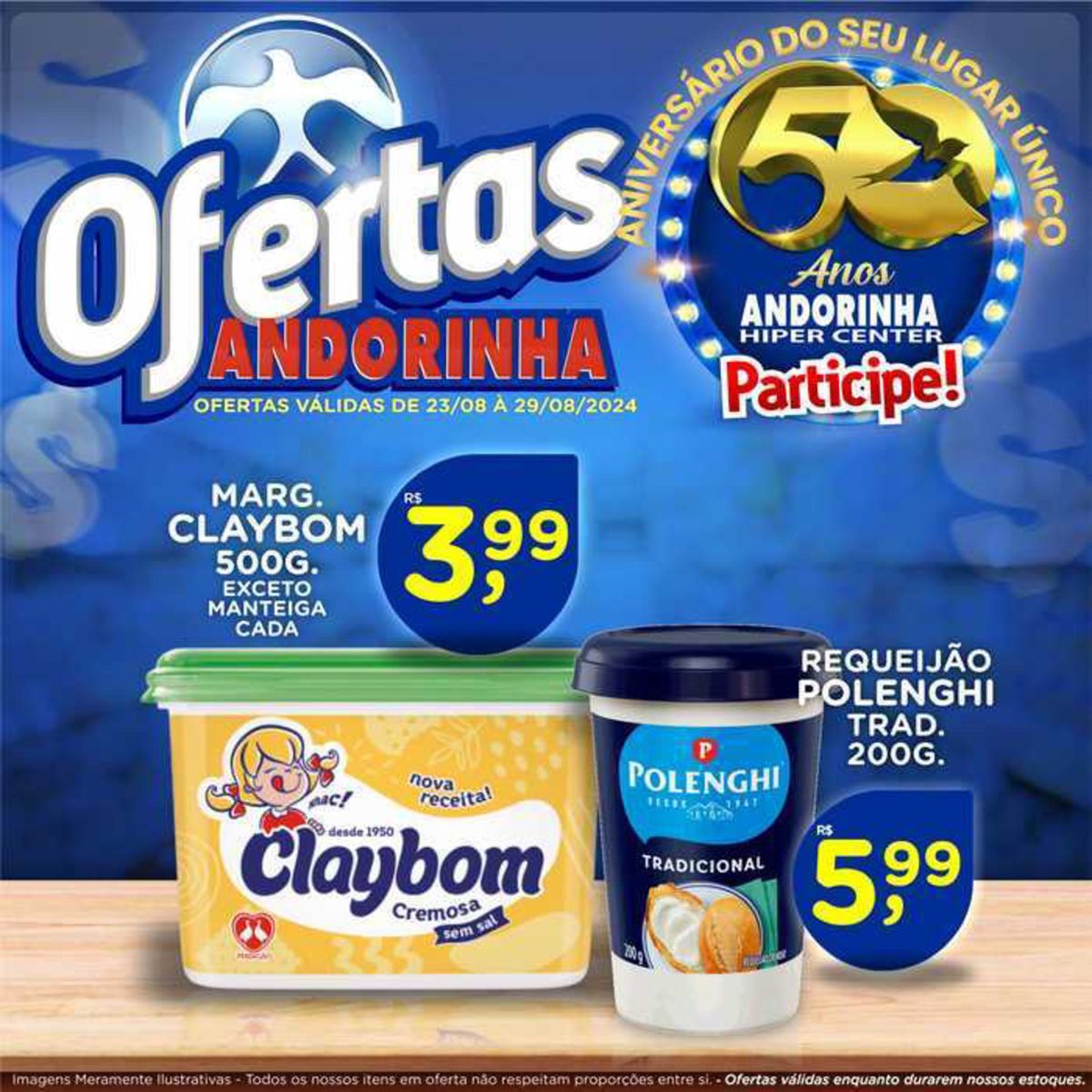 Ofertas válidas de 23/08 à 29/08/2024 - Queijo Polenghi