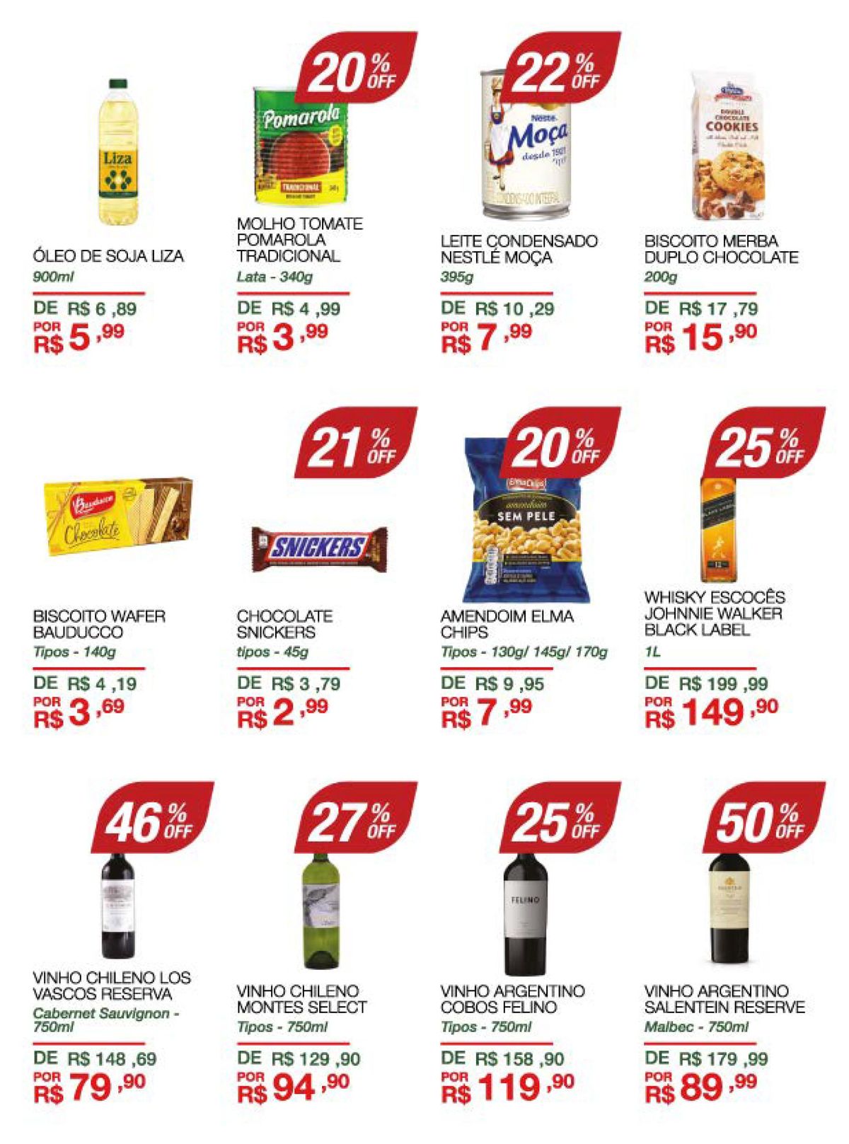 Promoção de vinhos chilenos e argentinos